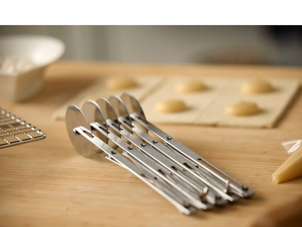 Blomsterberg Dejspore med 5 hjul, stål