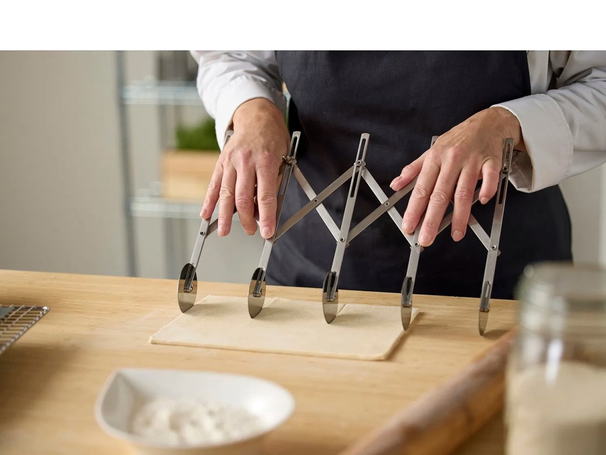 Blomsterberg Dejspore med 5 hjul, stål