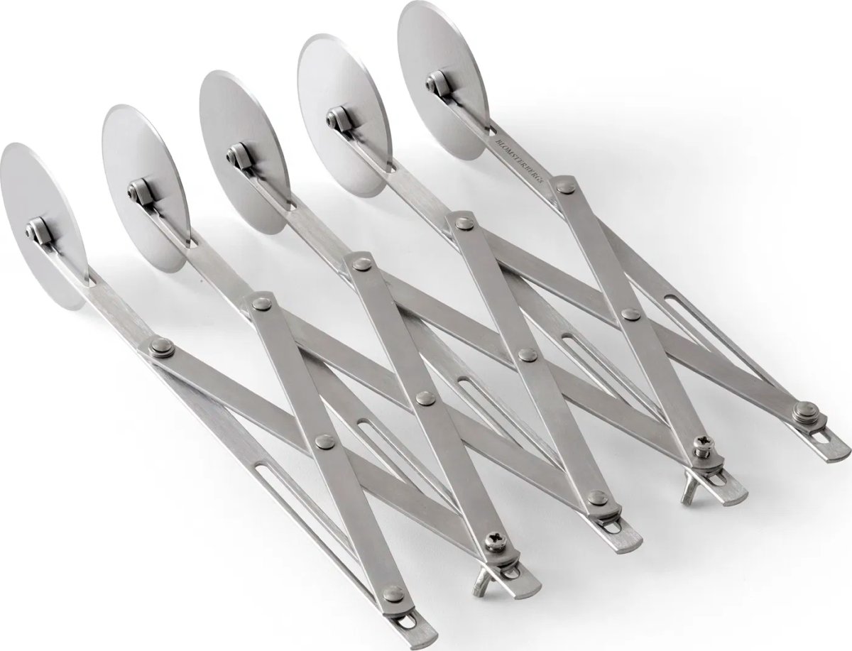 Blomsterberg Dejspore med 5 hjul, stål