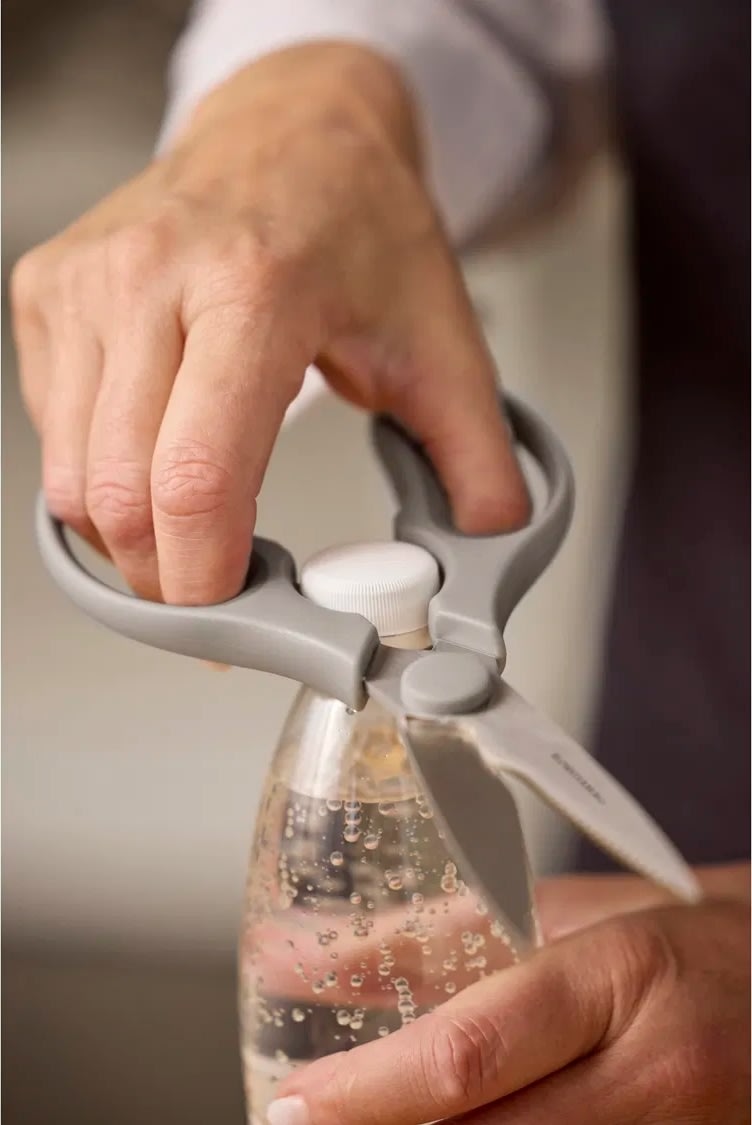 Blomsterberg Køkkensaks, 21cm, Latte