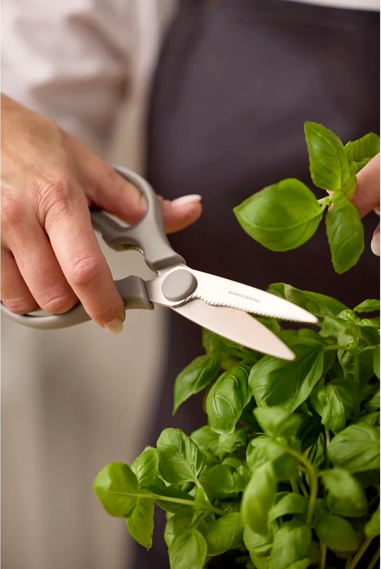 Blomsterberg Køkkensaks, 21cm, Latte