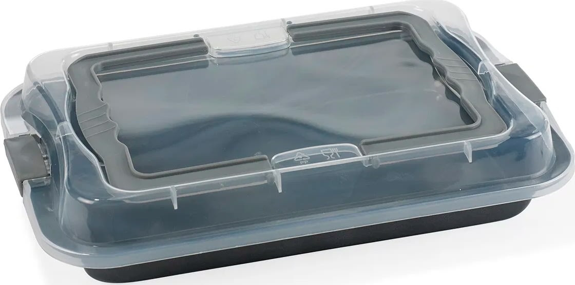 Funktion Bradepande m/låg, 36x23x4,8cm, grå