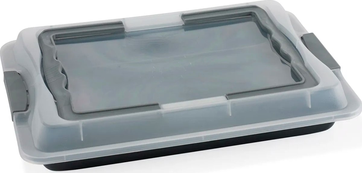 Funktion Bradepande m/låg, 42x29x3,8cm, grå