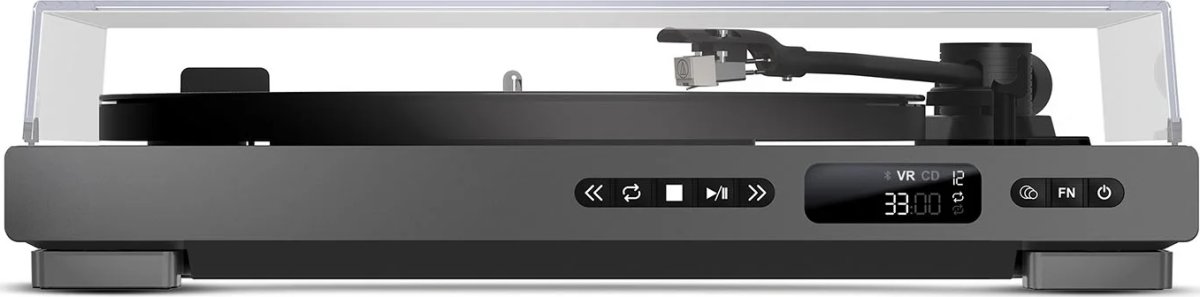 MIXX Vinyl- og CD-afspiller, Analog Plus - Sort