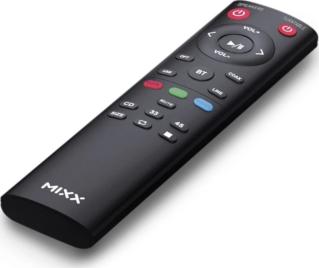 MIXX Vinyl- og CD-afspiller, Analog Plus - Sort