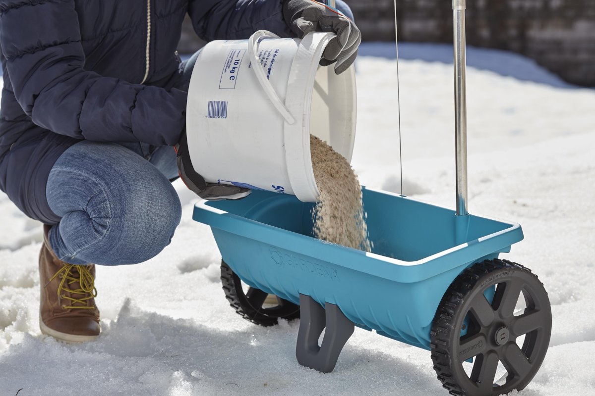 Gardena Gødningspreder/saltspreder L, 12,5L.