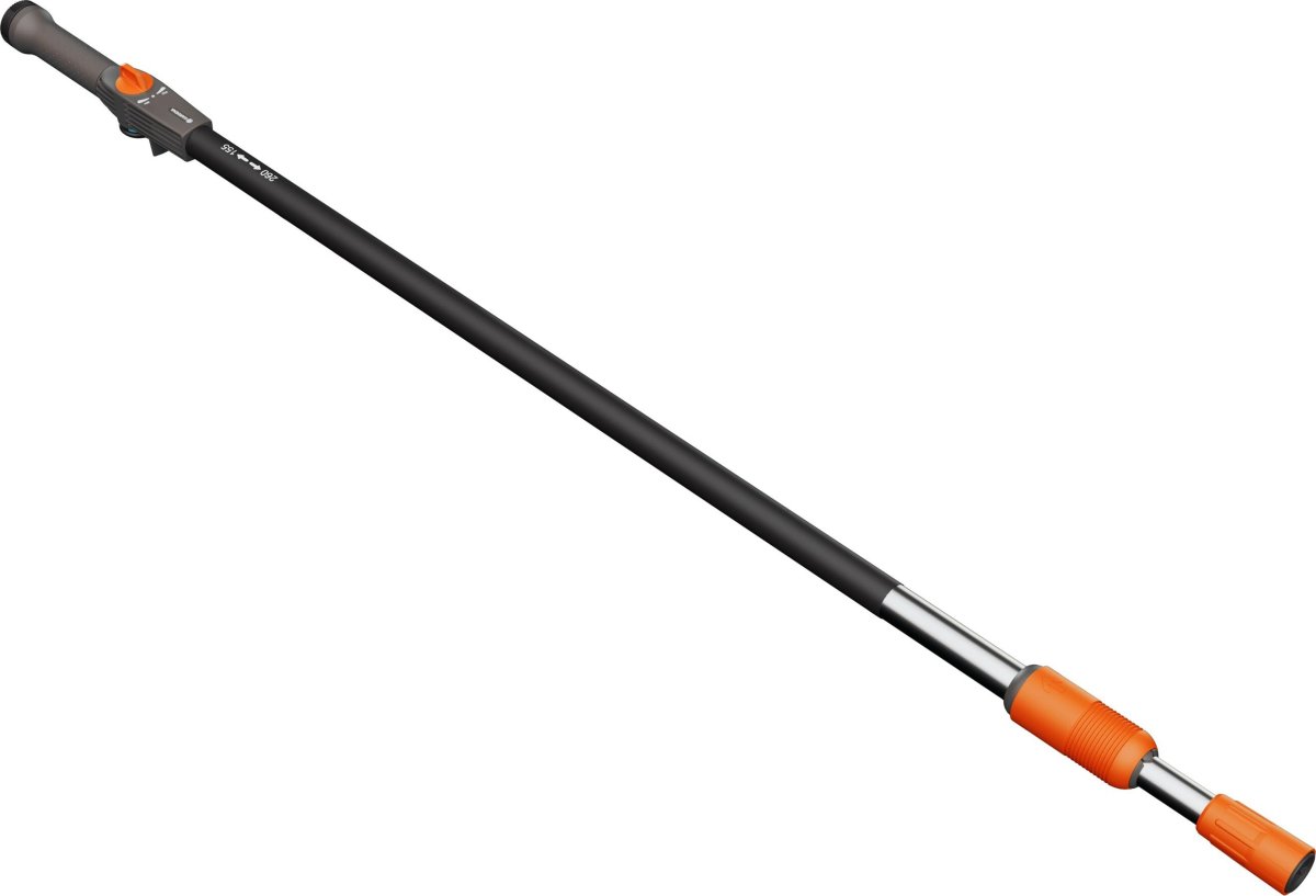 Gardena Cleansystem Teleskopskaft M-XL, 155-260cm.