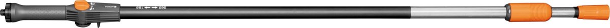 Gardena Cleansystem Teleskopskaft M-XL, 155-260cm.