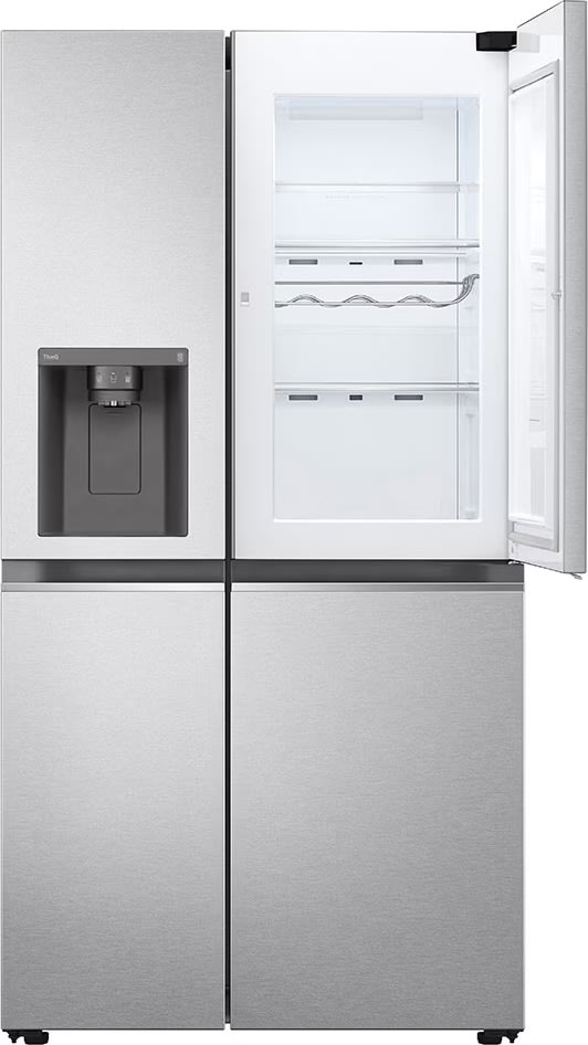 LG Amerikanerkøleskab 179 cm høj, 635L, grå