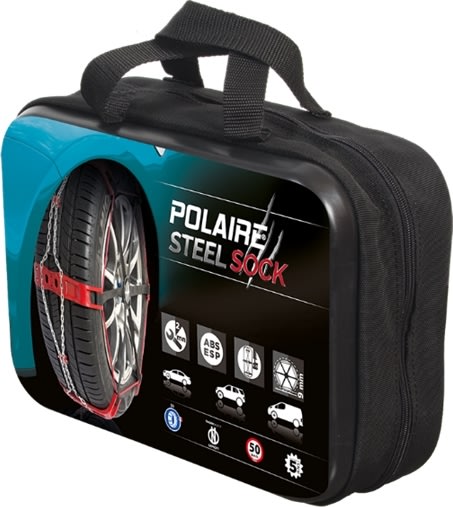 Polaire 2x Snekæder, Steel Sock - 094