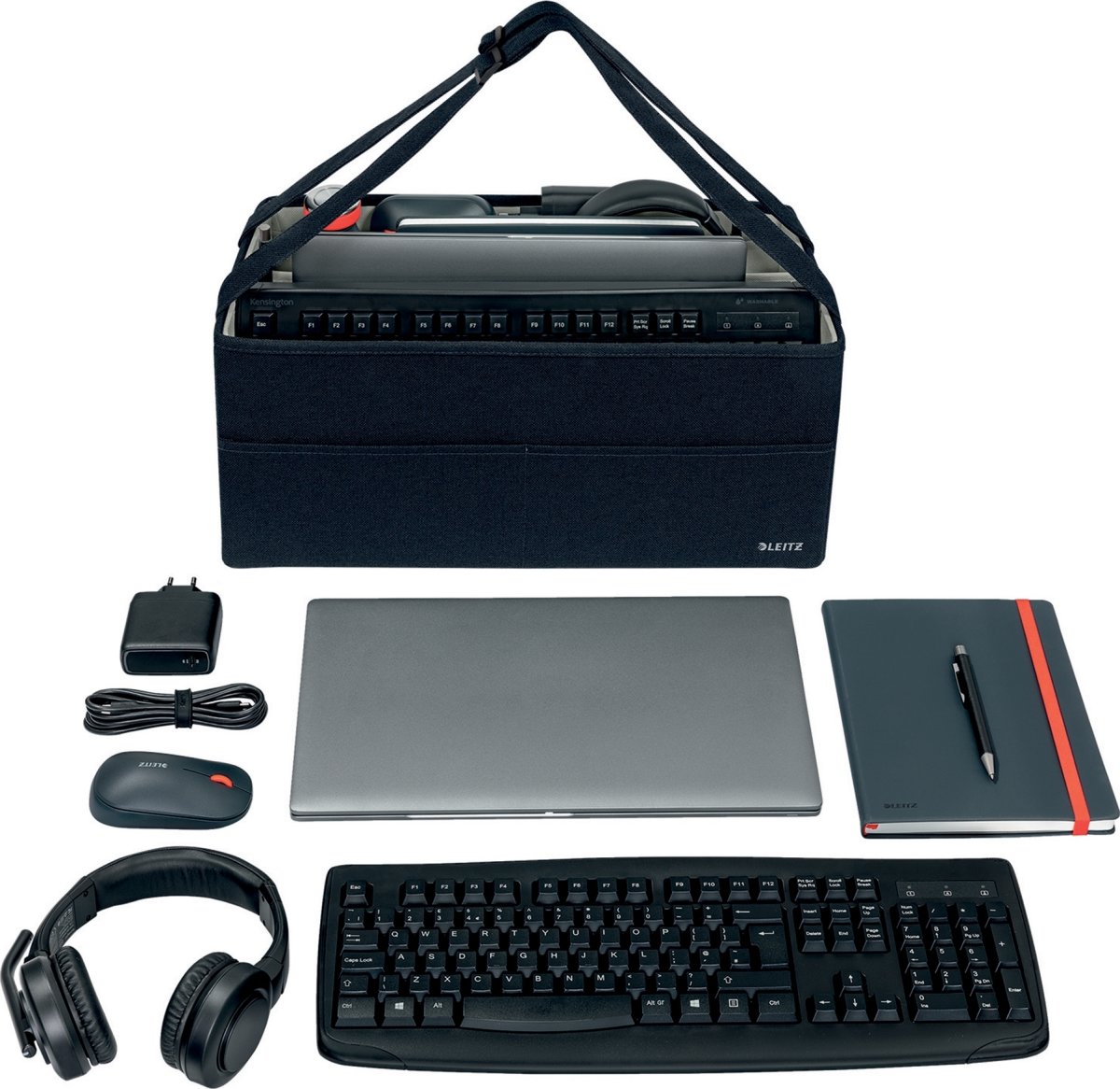 Leitz Hot Desking Arbejdstaske i stof