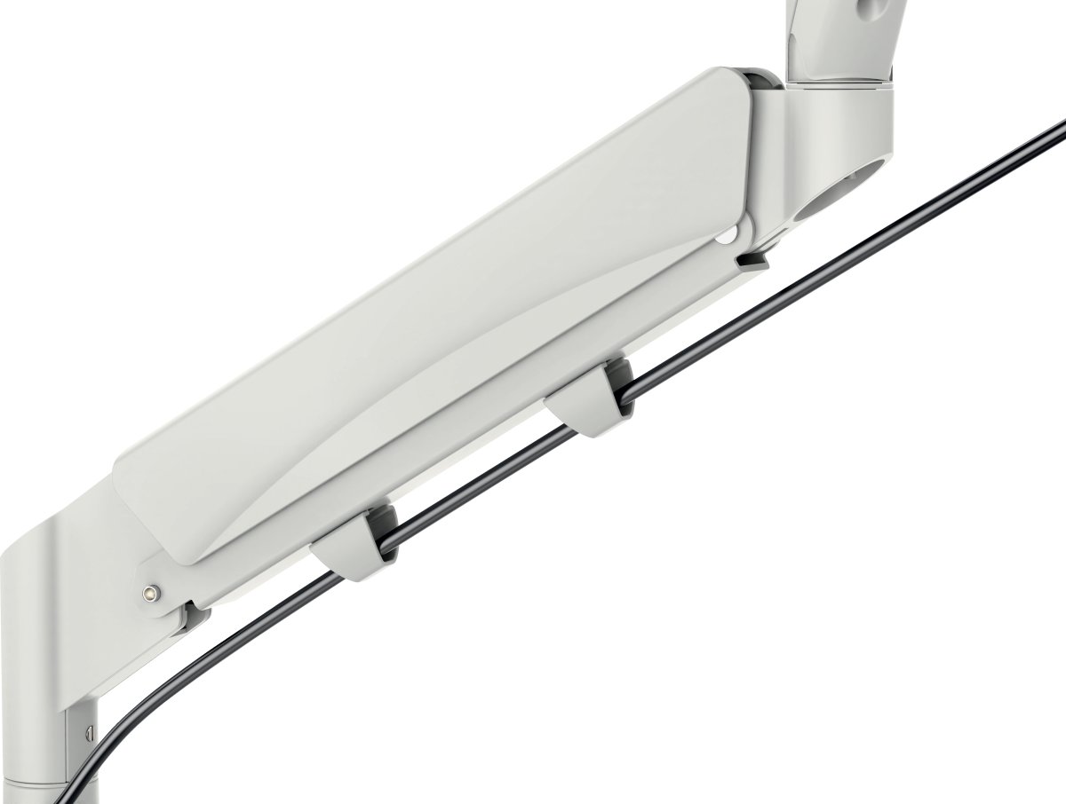 Leitz Ergo dual monitor arm & laptop arm, grå