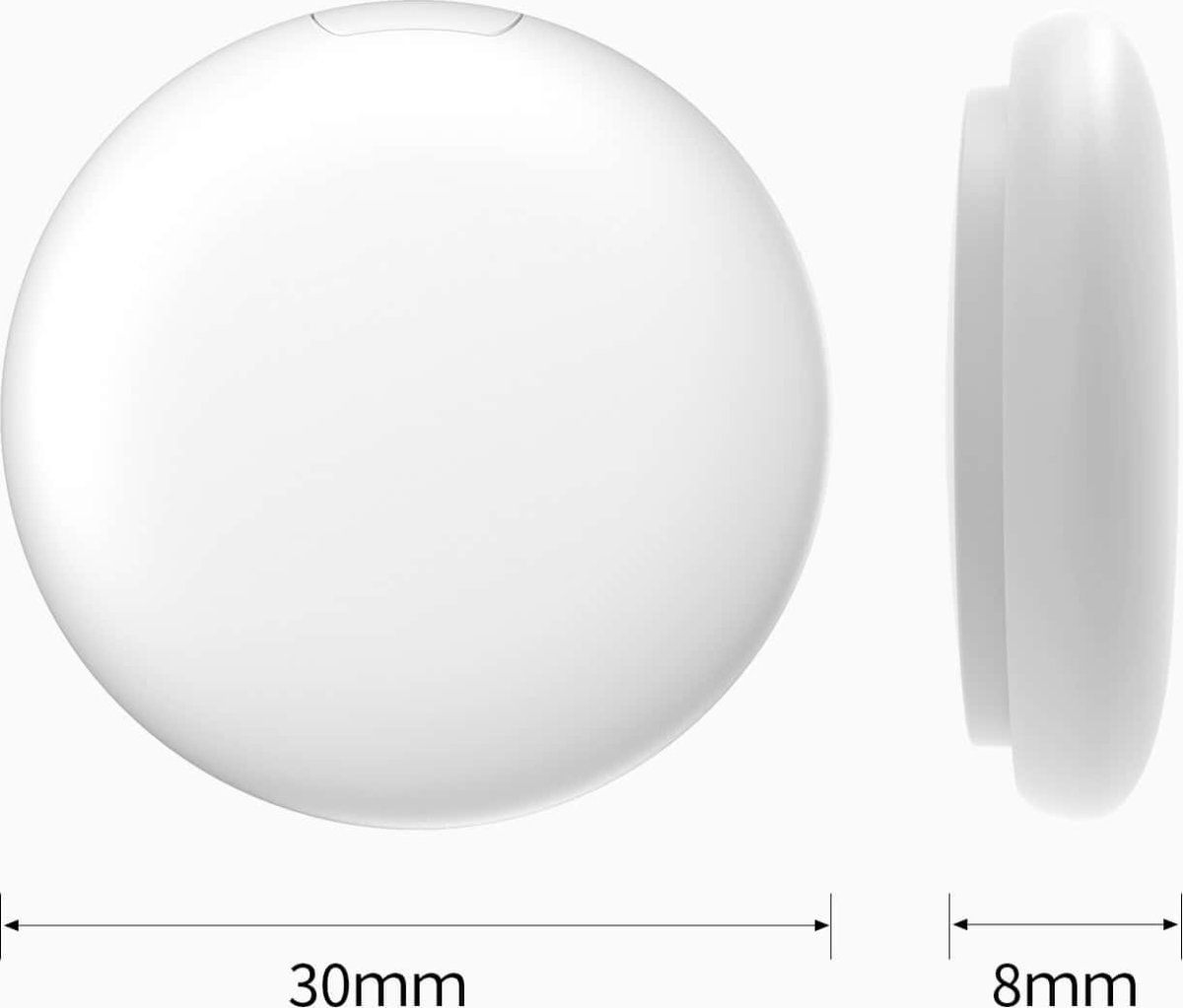 Boomee Sporing - Itag Tracker, hvid