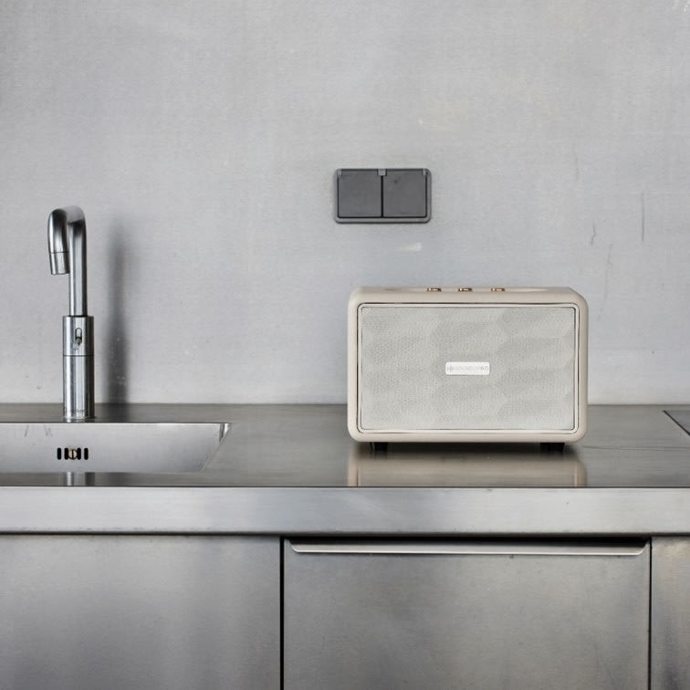 Soundliving højtaler, Beige, bas