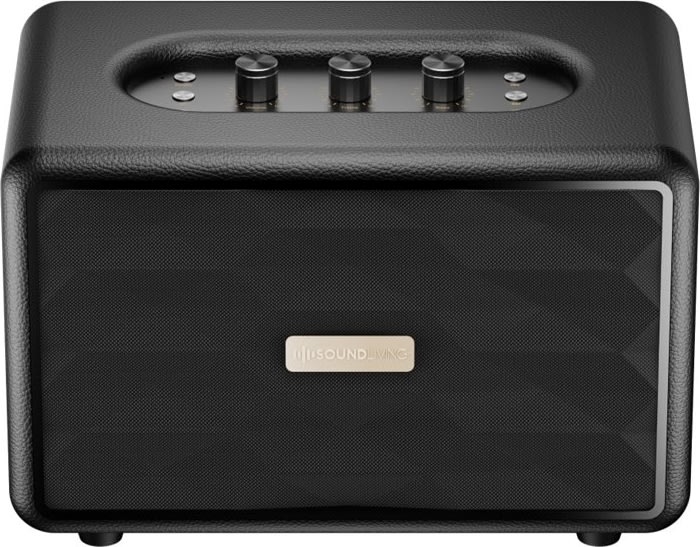 Soundliving Højtaler, Sort, bas