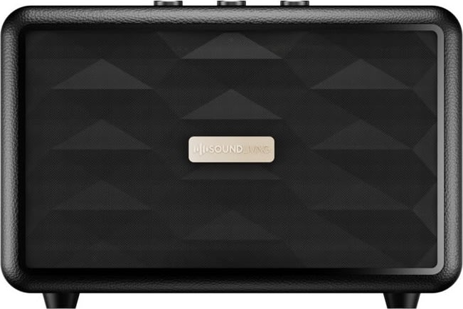 Soundliving Højtaler, Sort, bas