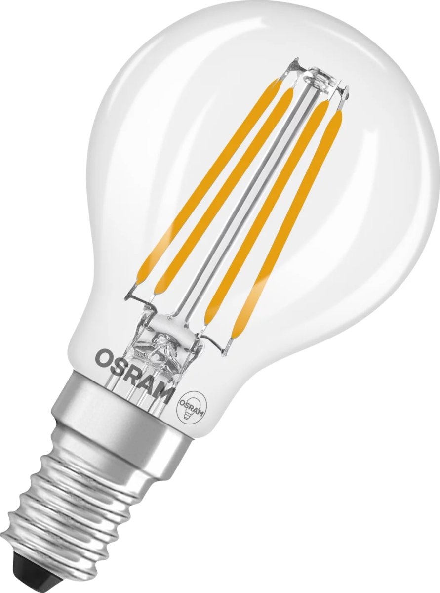 Osram Retro LED Kronepære klar E14, 3.4W=40W