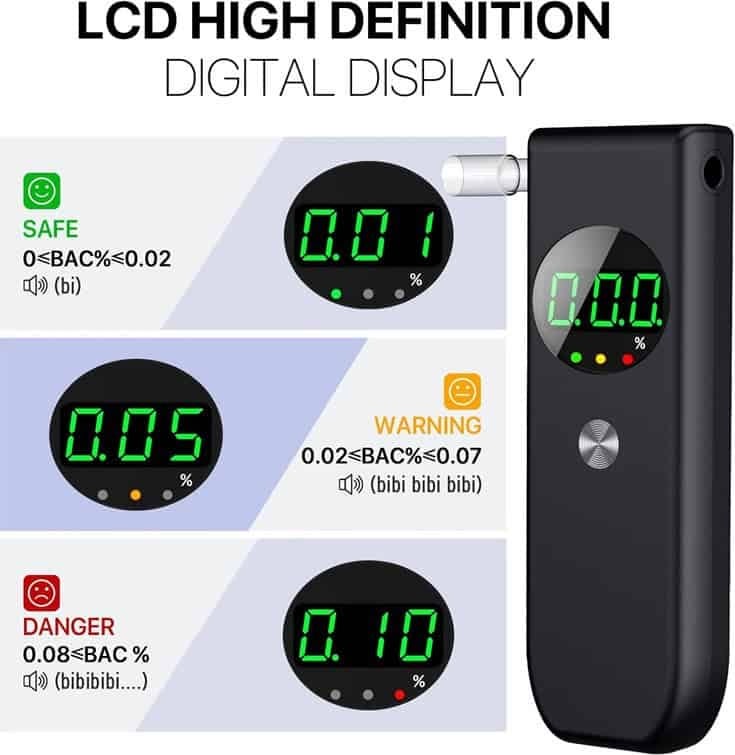 Powertrend Alkometer - Promillo