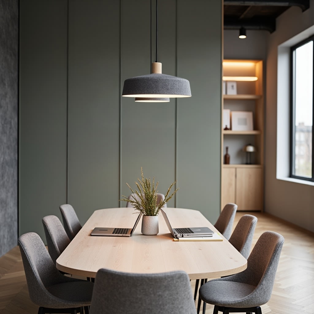 Felta Pendel filtlampe, grå