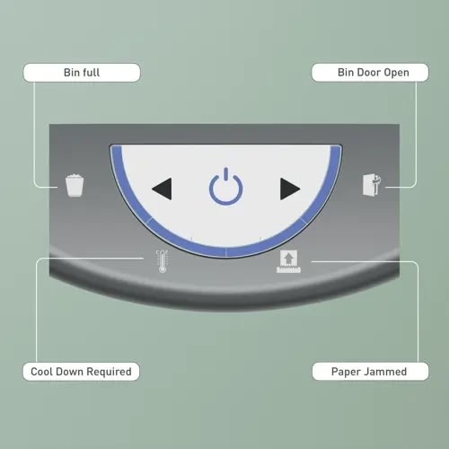 Leitz Makulator til hjemmekontor, P5 15L - Hvid