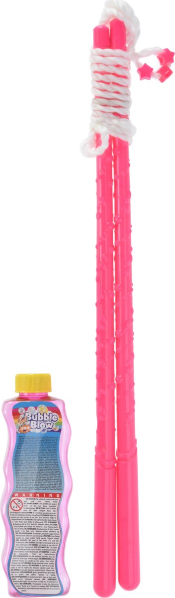 Sæbeboblesæt XXL, gigant bobler, grøn/pink