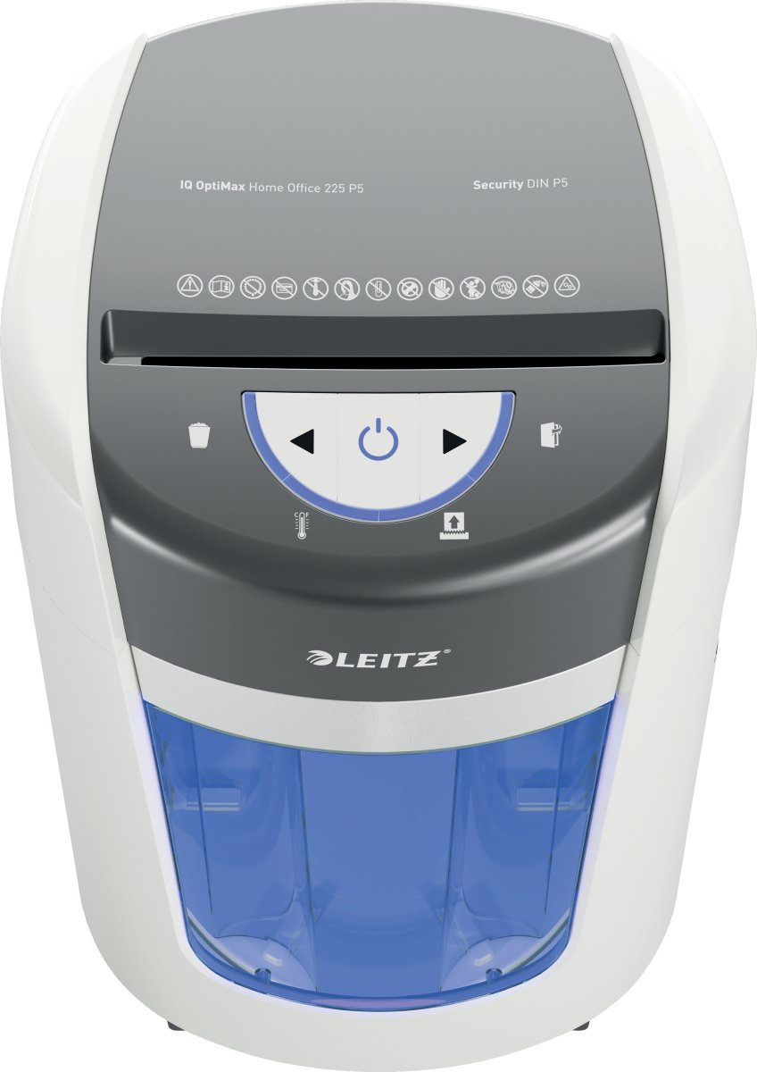 Leitz IQ OptiMax makulator, P5 22L - Hvid