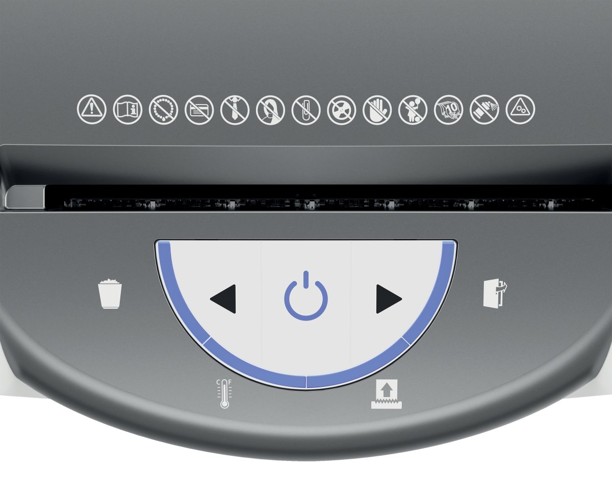 Leitz IQ OptiMax makulator, P5 22L - Hvid