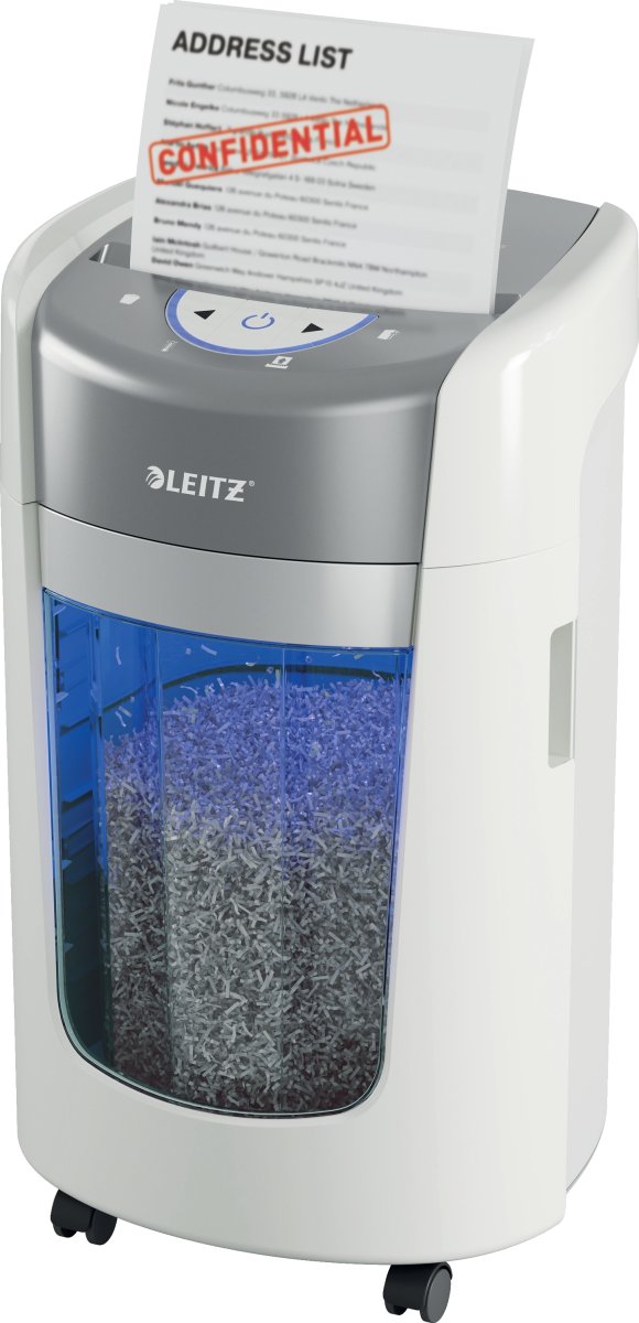 Leitz IQ OptiMax makulator, P5 22L - Hvid