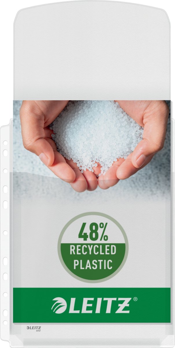 Leitz Plastlomme | A4 | Eksp. m. flap | 5 stk.