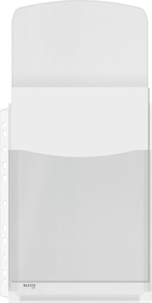 Leitz Plastlomme | A4 | Eksp. m. flap | 5 stk.