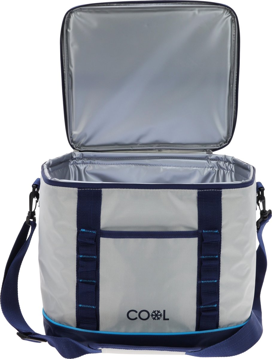 Køletaske Lux, grå/mørkeblå, 32,5x28,5x33 cm, 28L.