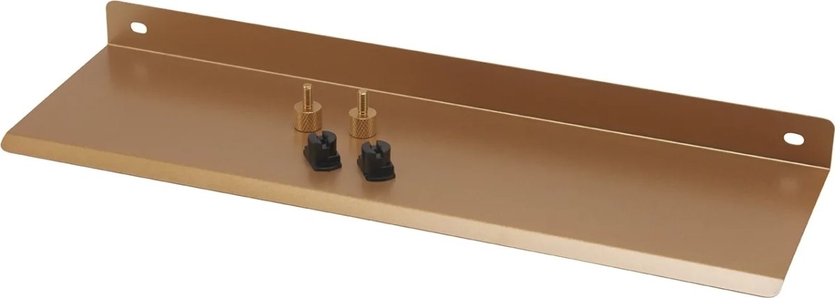 FibroTech Accessory Hylde Large, messing, 1 stk