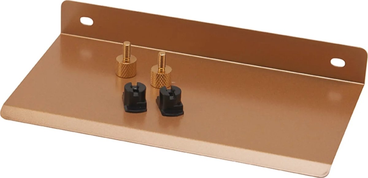 FibroTech Accessory Hylde Small, messing, 1 stk