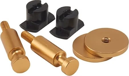 FibroTech Accessory DOTS, messing, 2 stk