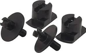 FibroTech Accessory Billedeophæng, sort, 2 stk