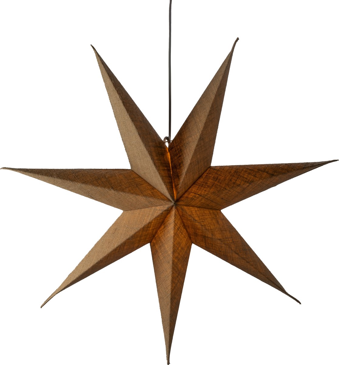 Papirstjerne, Hængende, Ø60, natur