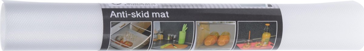 Anti-slip måtte, klar plast, 90x32 cm.