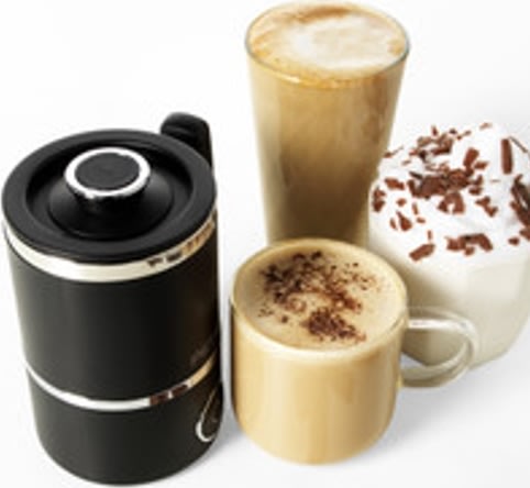 Petra Chokolademaskine og mælkeskummer, 2-i-1