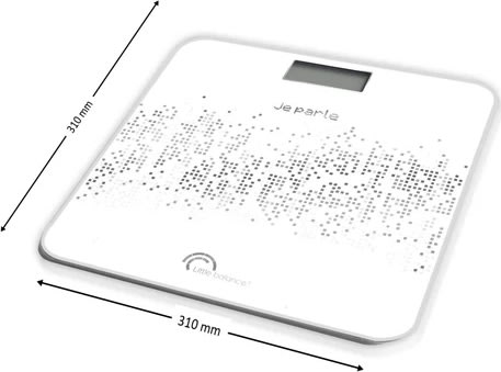 Little balance personvægt, hvid, tale