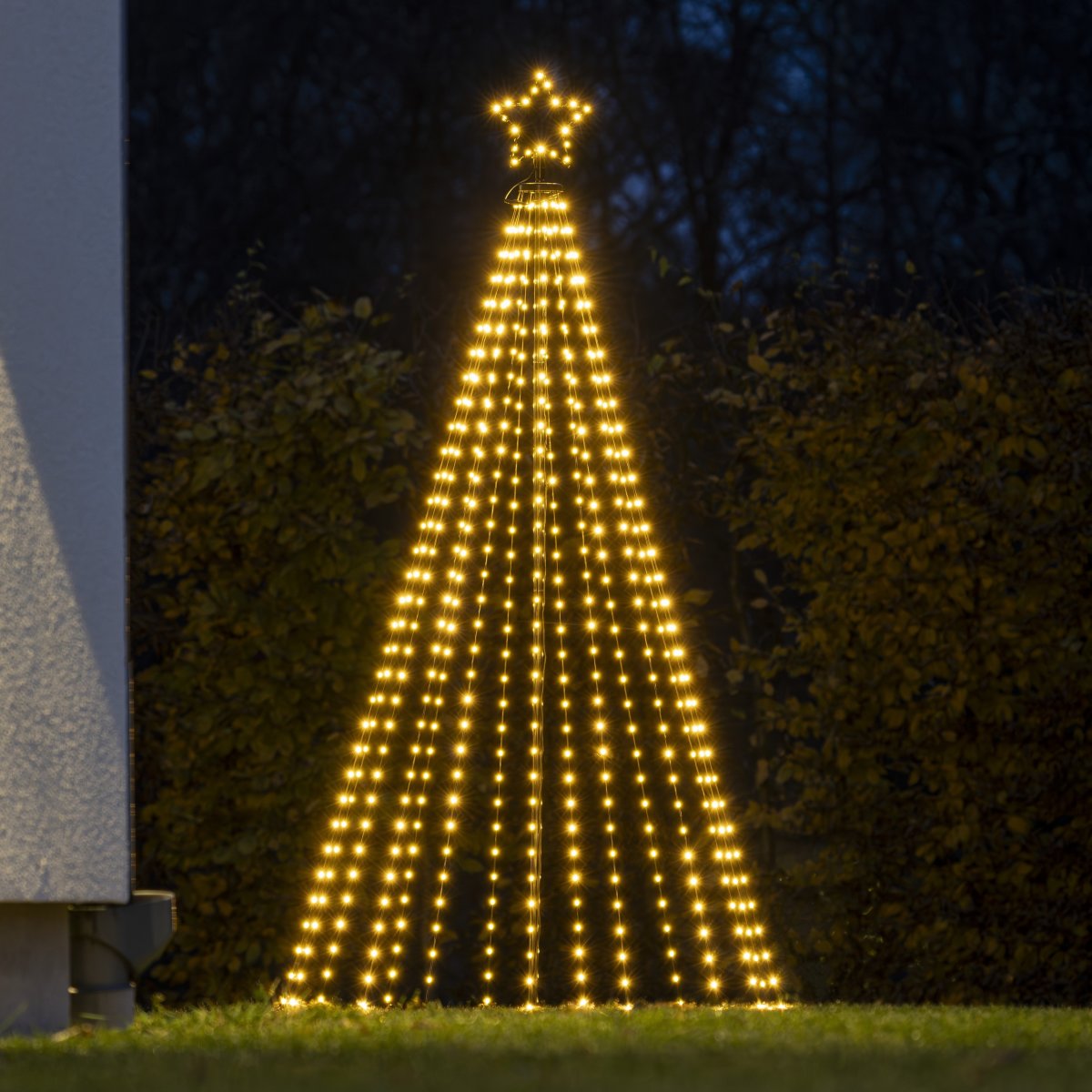 Juletræ i Metal m. LED H180cm