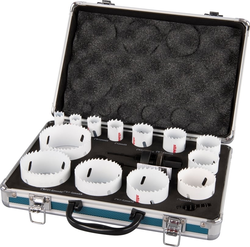 Makita Hulsavsæt, 16-76 mm, 16 dele