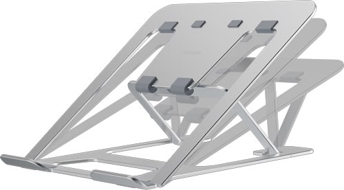 Fellowes Alumia Laptop stander transportabel, sølv