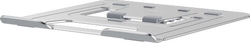 Fellowes Alumia Laptop stander transportabel, sølv