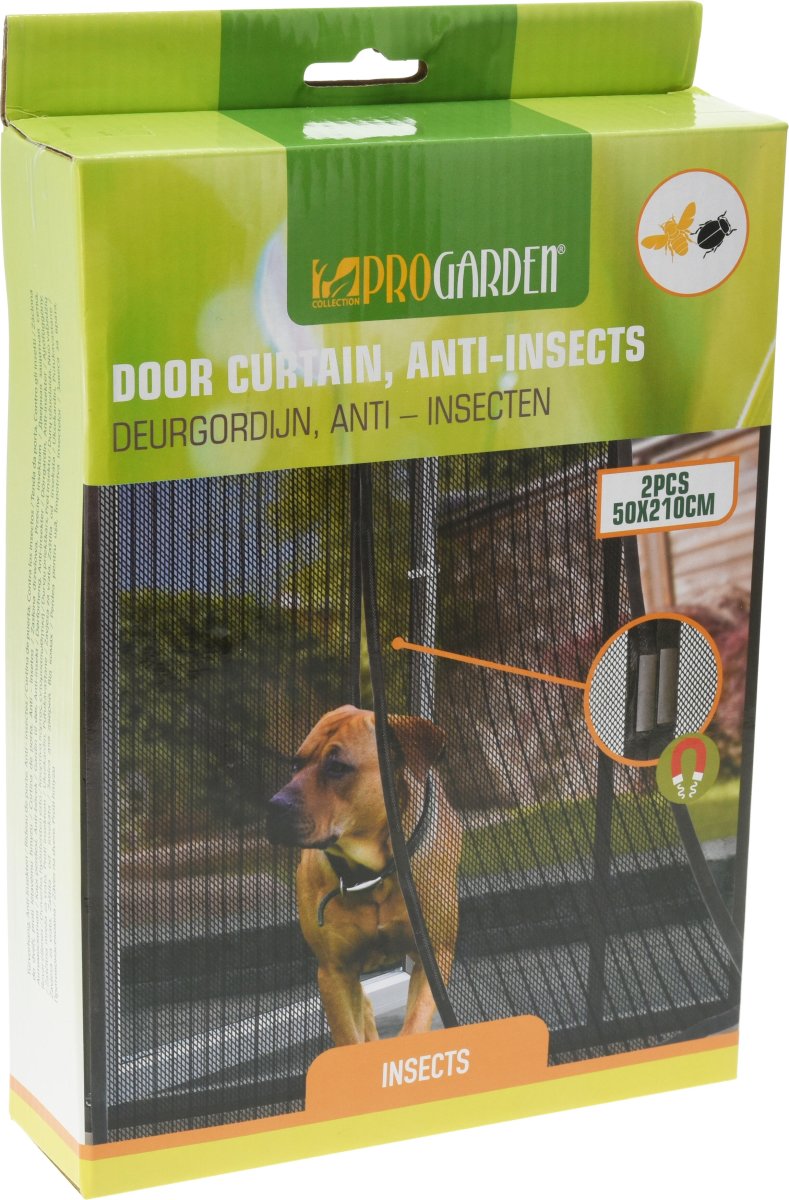 Insektnet til dør, 210x50 cm.