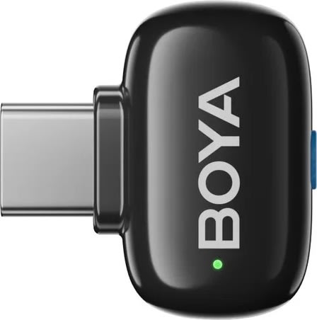 BOYA 2x Mini mikrofon, trådløs, AI, USB-C, 2,4GHz