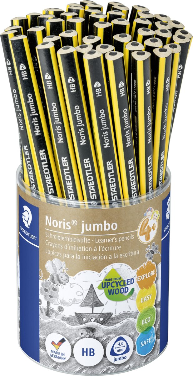 Staedtler Noris 119 Jumbo Begynderblyant | 48 stk.