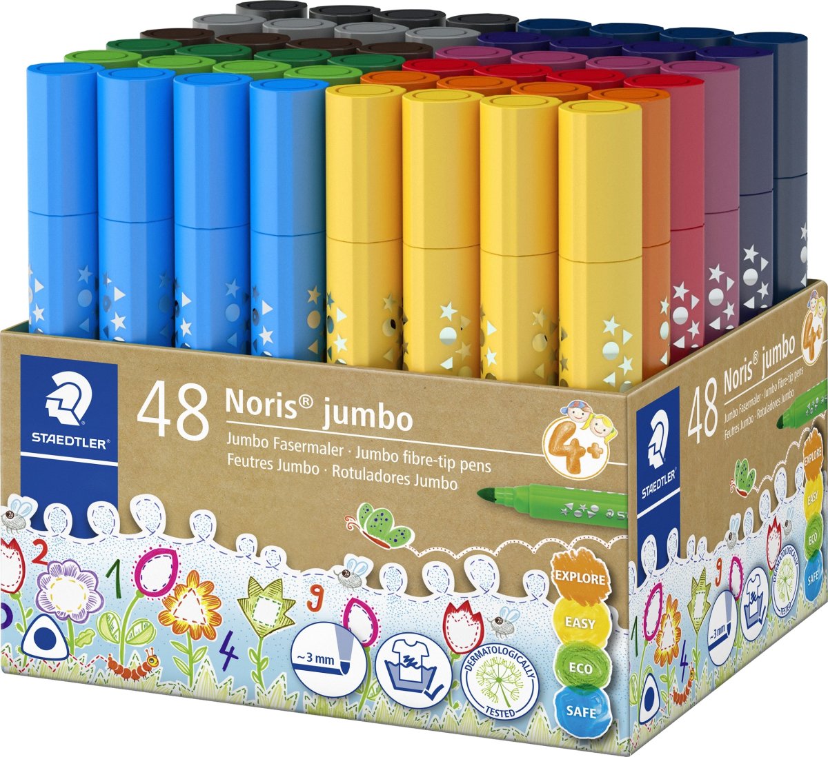 Staedtler Noris 328 Jumbo Tusser | 48 stk.