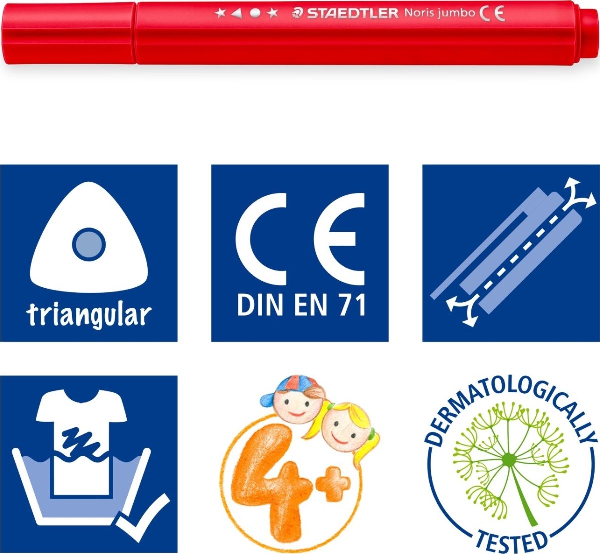 Staedtler Noris 328 Jumbo Tusser | 48 stk.