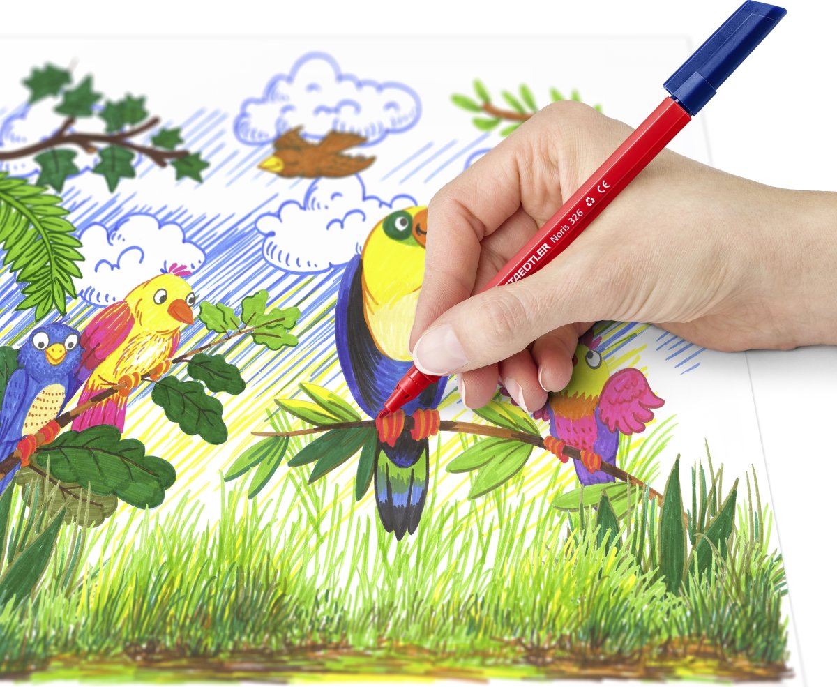 Staedtler Noris 326 Tusser | Lys blå