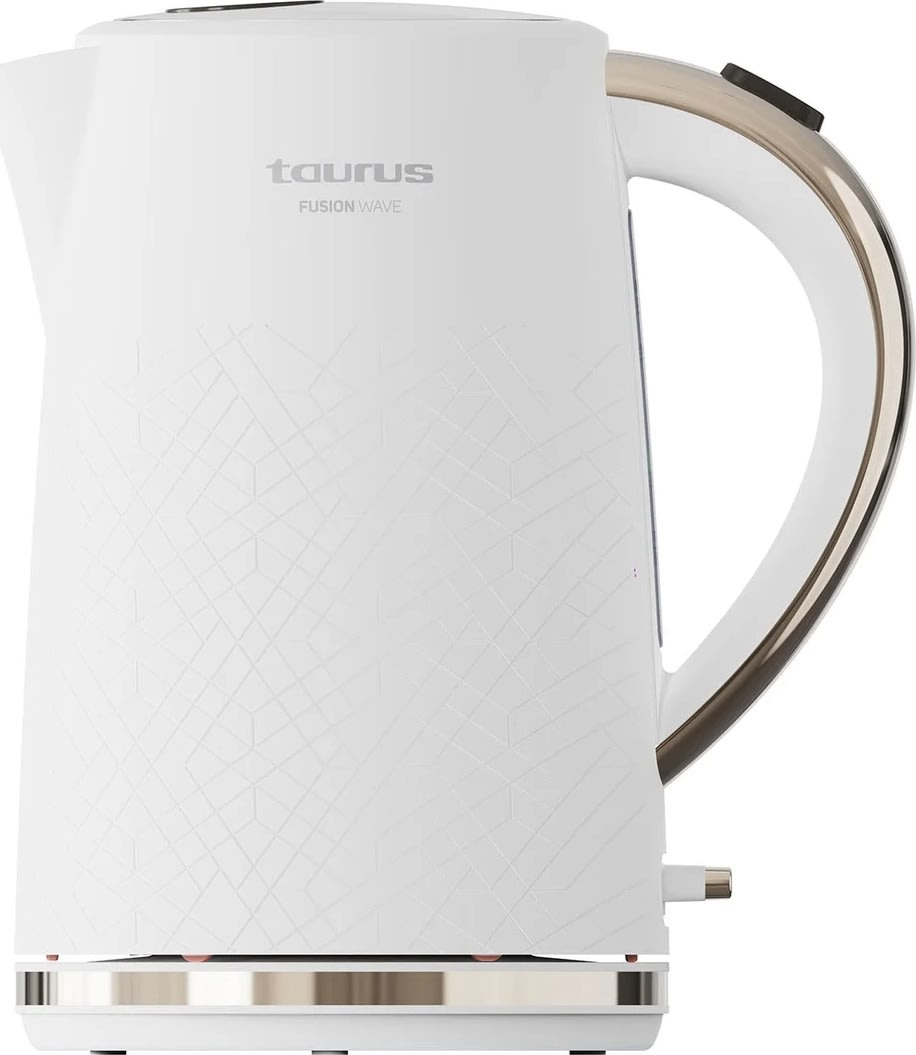 TAURUS Elkedel, 1,7 L - Hvid